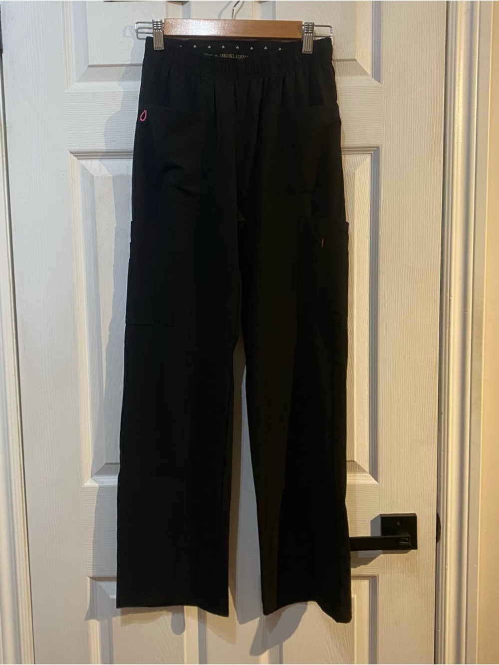 4 pairs of black womens scrub pants